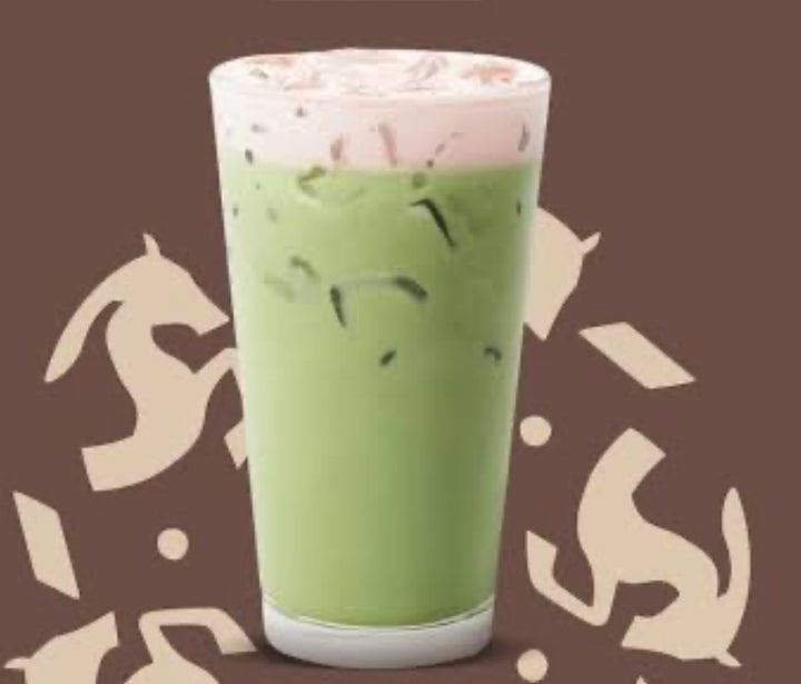 Pistachio latte